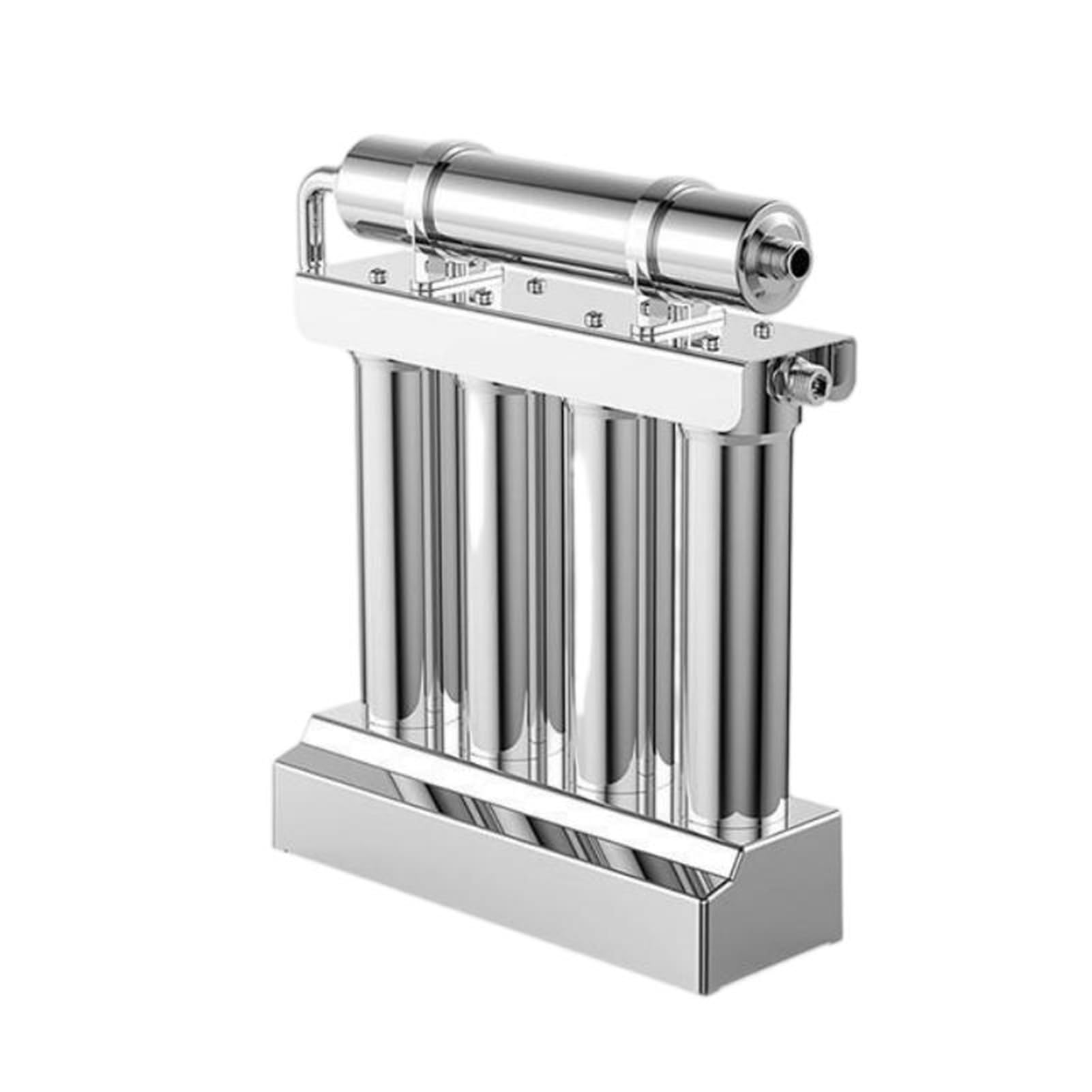 Purificador de agua ultrafiltración acero inoxidable 4 + 1, filtro del grifo cinco etapas montado en la pared en el sabor del agua. Fácil instalación