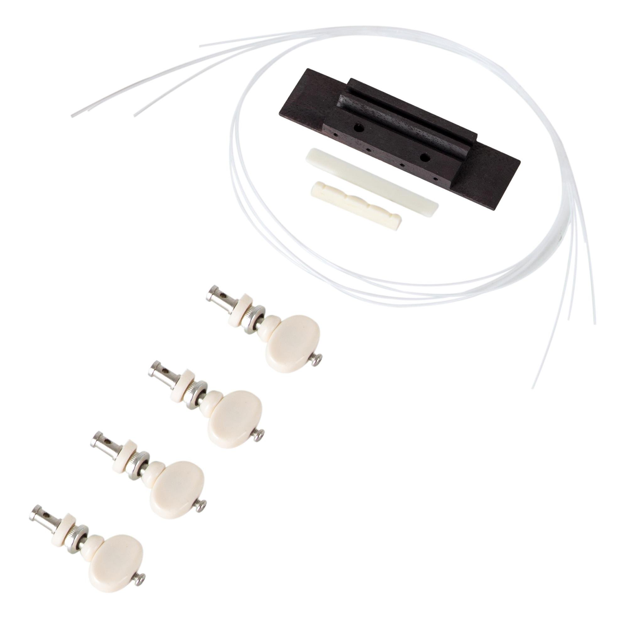 Classic Cantabile UC-210 Kit Ukulélé DIY Soprano, Corps: tilleul