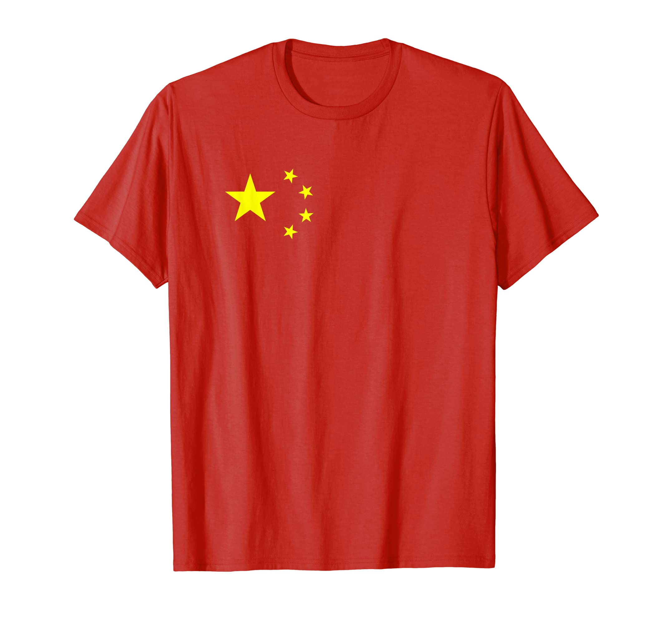 Chinese Flag Shirt, For Men Women and Kids