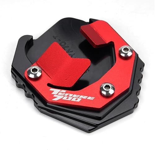 Miniatura 5 de CNC aluminio for Yamaha TENERE 700 XTZ 700 T700 2019-2023 Motorcycle Side Stand Enlarge Plate Kickstand Extension (Color  Blue-No Logo)