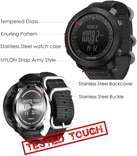 Miniatura 7 de North Edge-Apache Reloj digital deportivo al aire libre.., Moderno