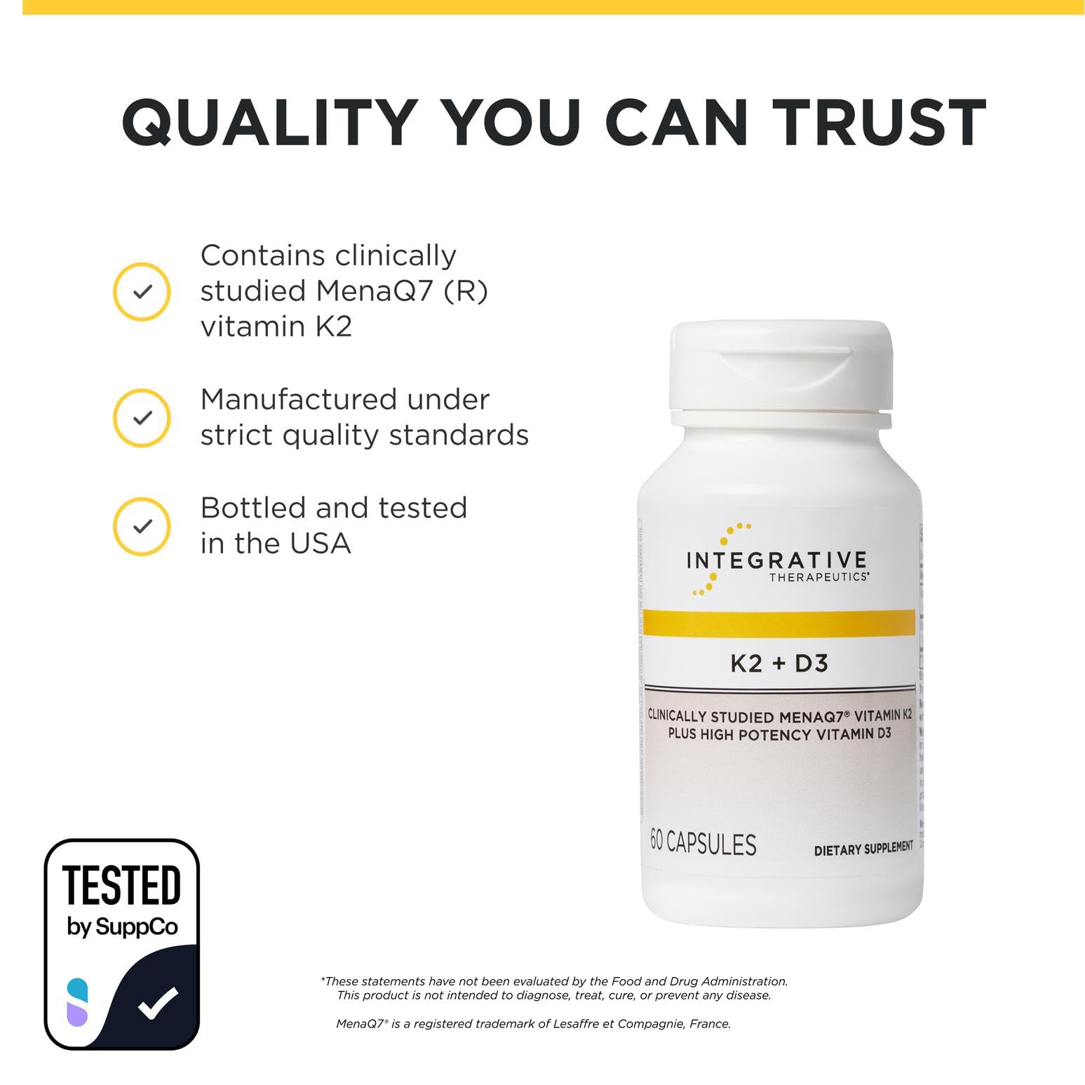 Integrative Therapeutics K2 + D3 Supplement, 60 Count — Amazon image 6