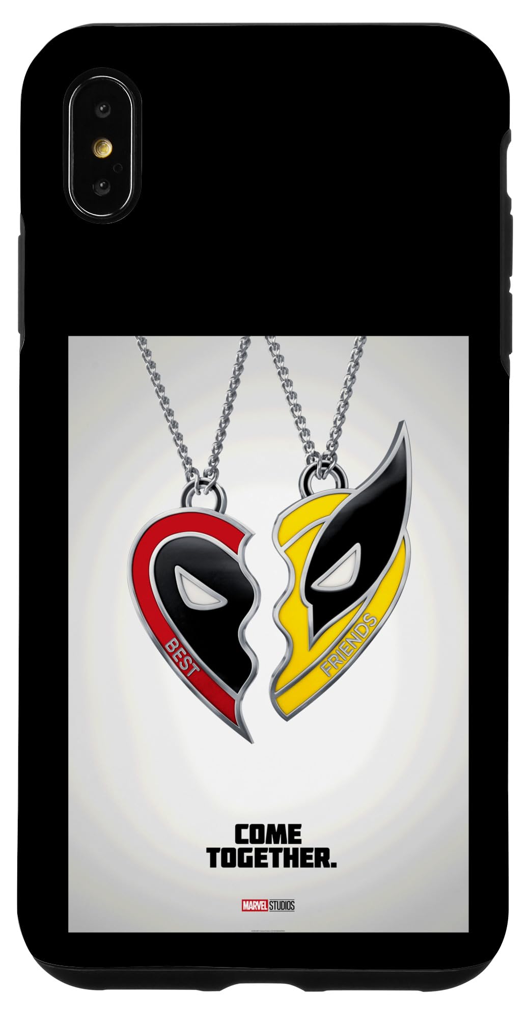 Custodia per iPhone XS Max Marvel Studios Deadpool & Wolverine Friends Heart Poster