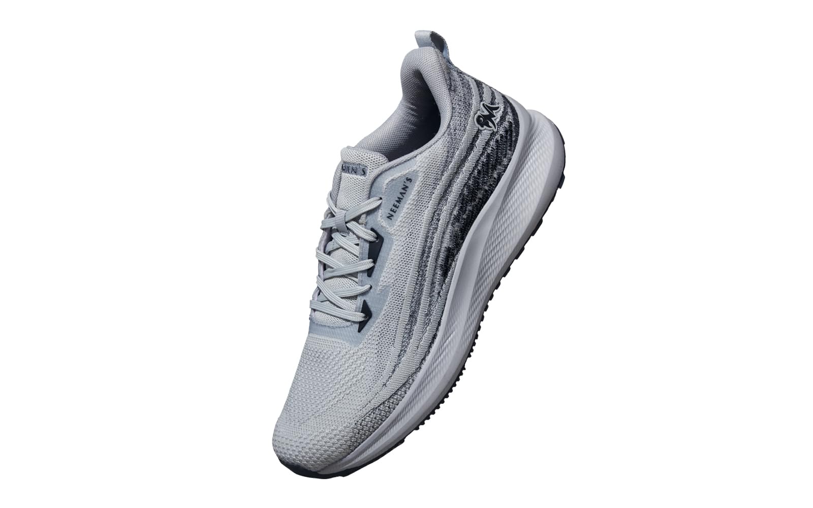 Neemans Dashing Walkers for Men | Comfortable and Flexible | Casual Shoes for Men | Stylish Lightweight Soft Trendy | Lace-Up Shoes for Men | EVA Sole Walking Shoes | Steel Gray/Black, UK 10 (B0CWGPYBYQ) Amazon Price History, Amazon Price Tracker