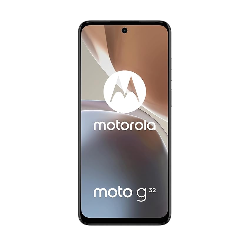 Immagine del prodotto Motorola moto g32 (Tripla fotocamera 50MP, Display 6.5'' FHD+ 90Hz, Qualcomm Snapdragon 680, batteria 5000 mAh, 4/64 GB espandibile, Dual SIM, Android 12, Cover Inclusa), Soft Silver