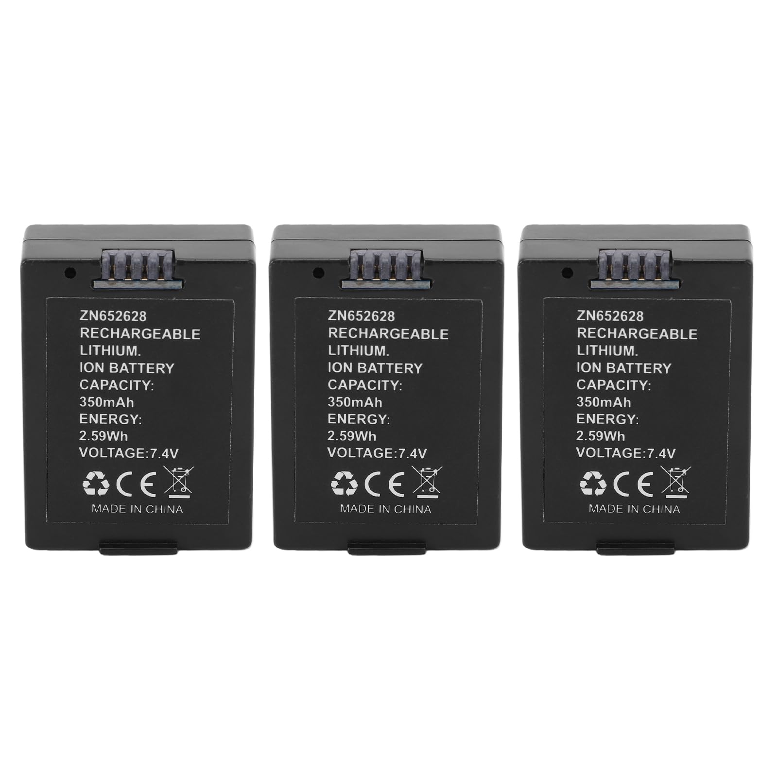 Jectse Batería para Helicóptero RC, 7.4V 350mAh, para RC ERA C187 EC135