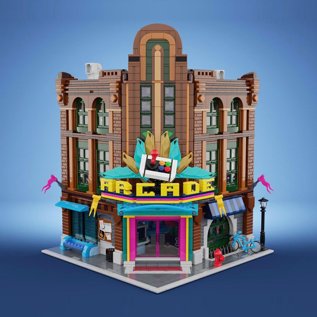 MOC-159975 - Kit classico arcade anni '80 (3345 pezzi)