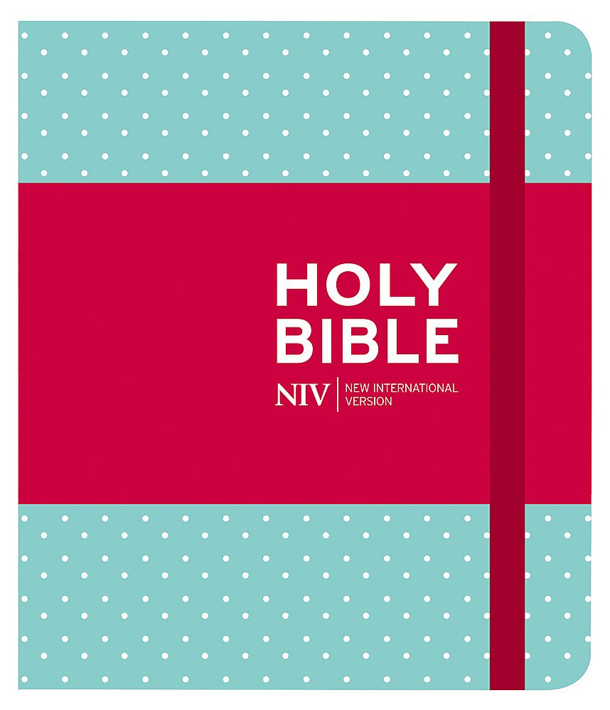 NIV Journalling Mint Polka Dot Cloth Bible by New Internation... - 9781529353679
