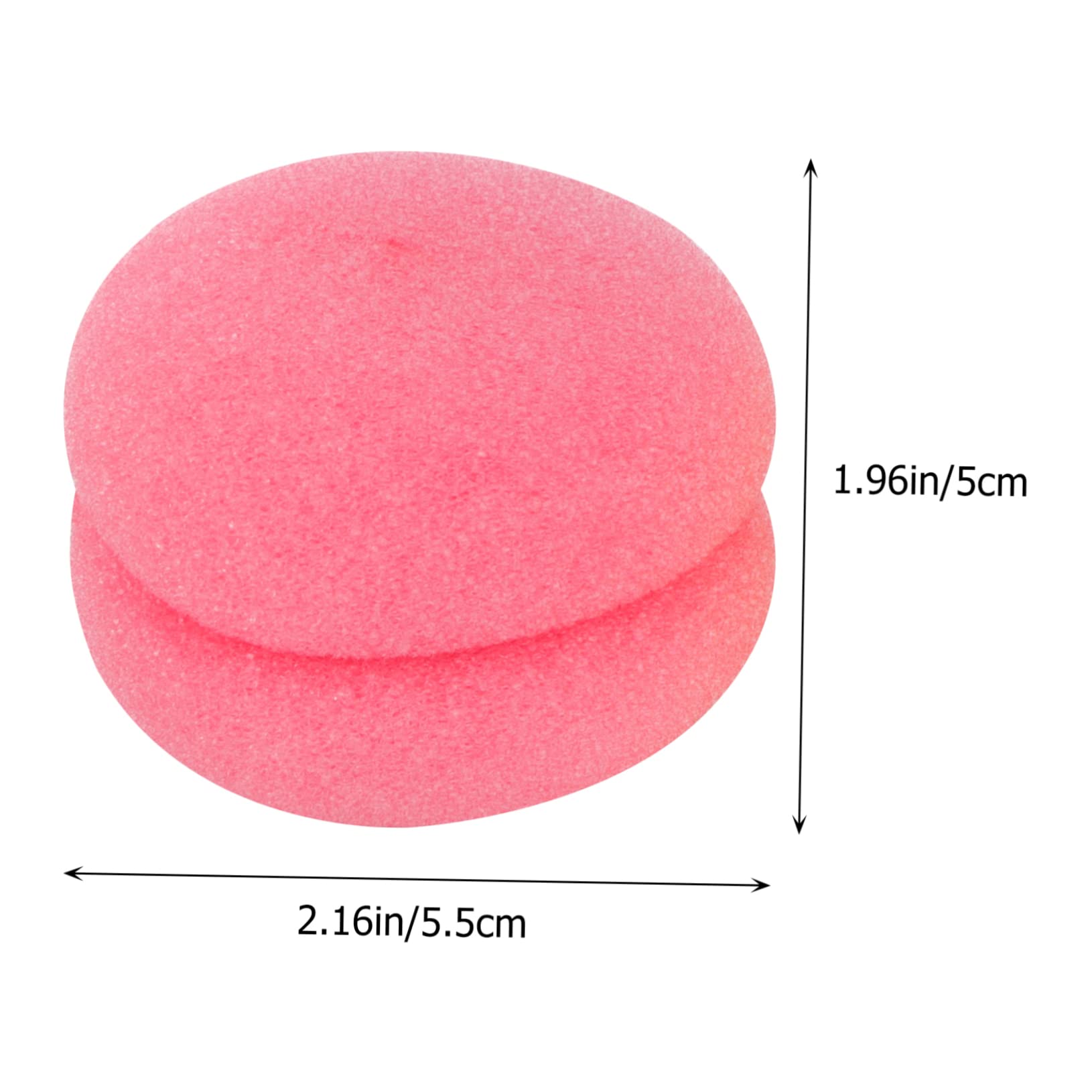 LIFKOME 2Pack Mushroom Hair Curlers Heatless Sponge Roller Styling Tools for Women Soft DIY Hairdressing Accessories Easy to Clean for Home Use Adorable Design