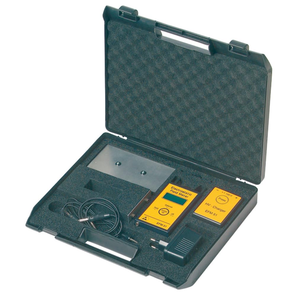 Chaud bière électrique Champ mètres EFM 51 avec Charged Plate Set, ESD