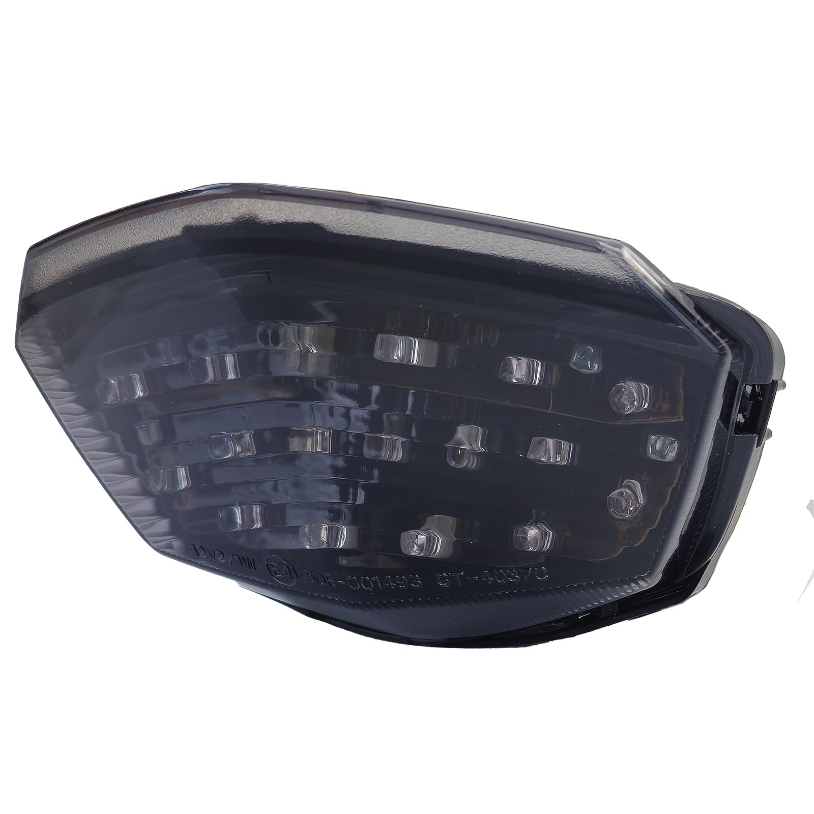 Tenzo-R Motorrad LED Rücklicht Smoke Schwarz getönt für Kawasaki Ninja 250R EX250 08-11