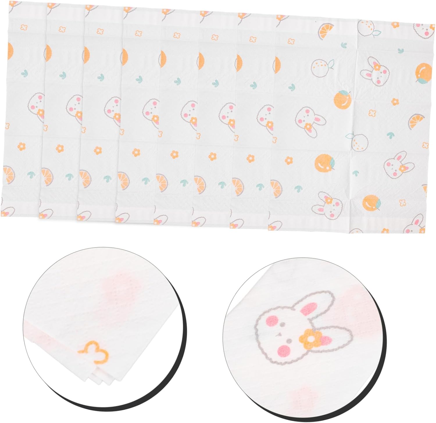 10pcs Placemats for Toddlers Boys and Girls Disposable Dining Table Mats Outdoor Travel Place Mats