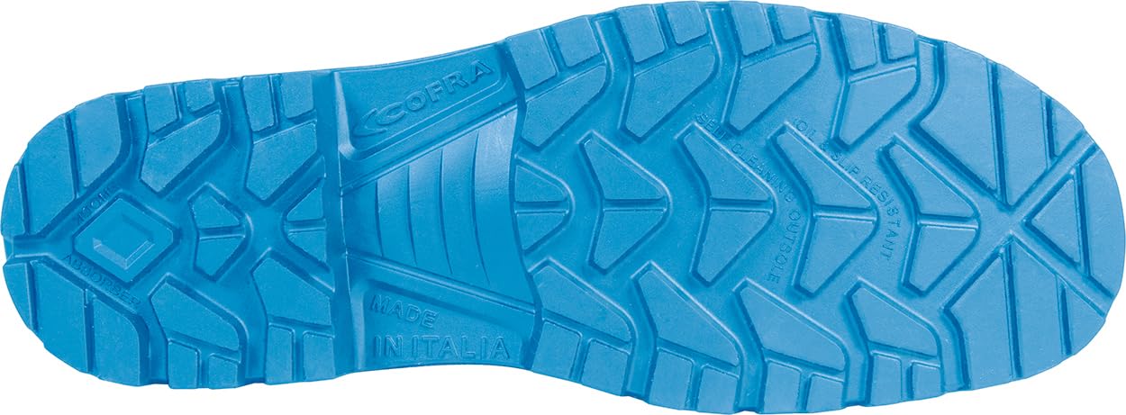 COFRA Light White S5S 40 Taille 40 Bottes de sécurité Blanches en polyuréthane Thermique Ultra-légères et résistantes à -25°C, avec Embout et Semelle intermédiaire