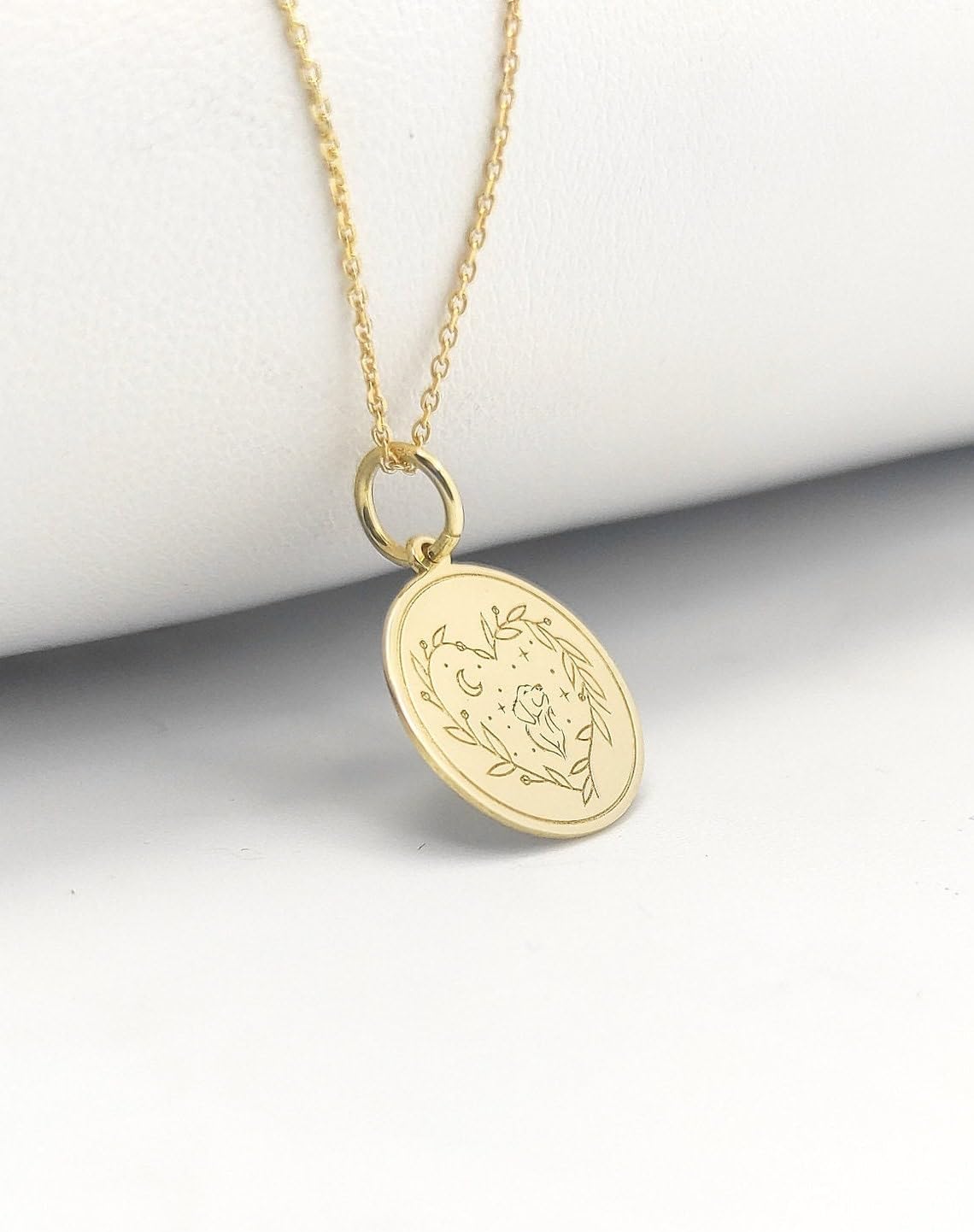 Gold Plated Brass necklace 24mm|18 inch chain|dog pendant|heart dog necklace|dog memorial jewelry|heart dog charm|plated pet pendant|puppy necklace|handmade jewelry |PS_BRPN_0468