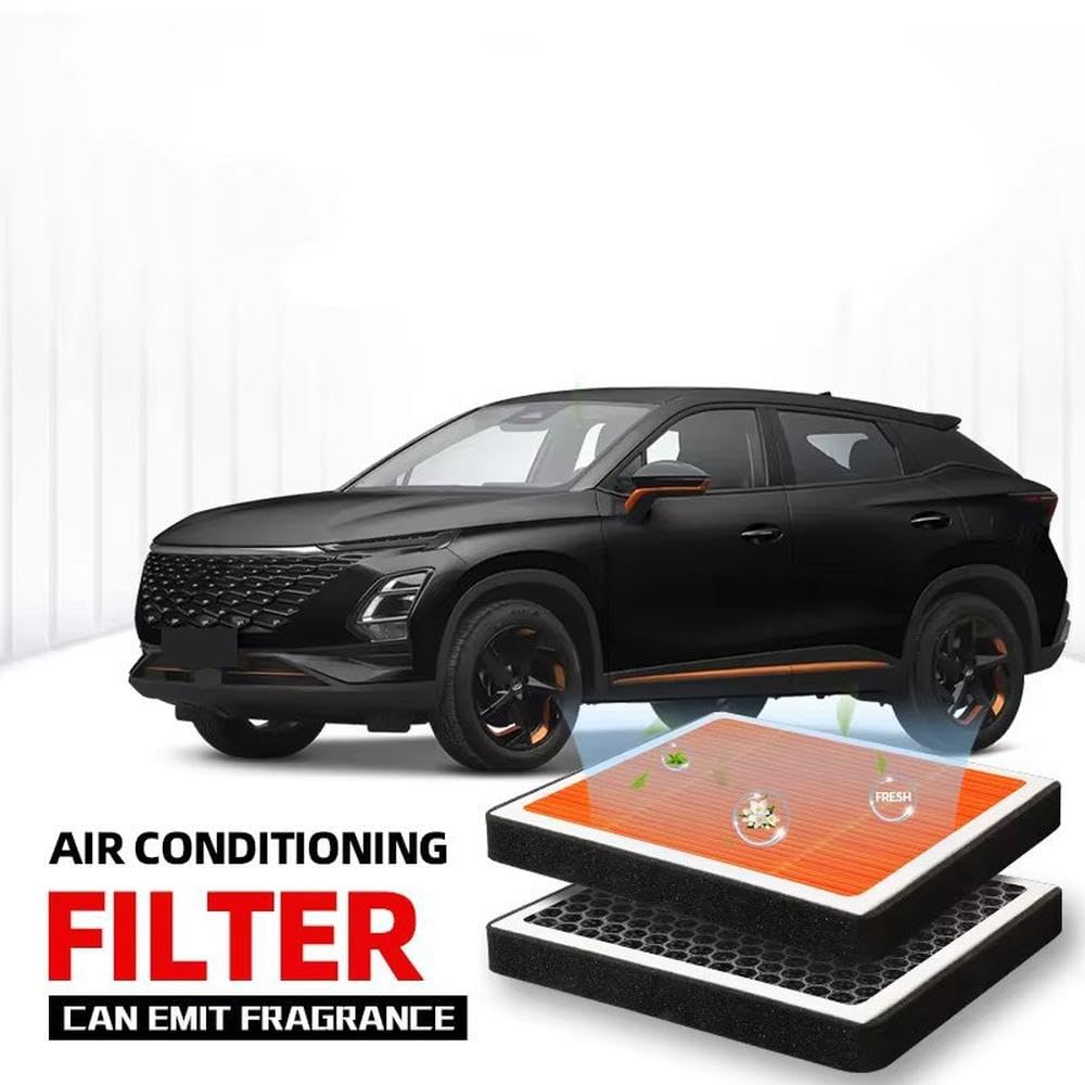 Pezzi Ricambio per Chery Omoda C5 Filtro Abitacolo Filtro Aria Filtro Aria Condizionata A Carboni Attivi con Fragranza per Purificare L'aria Dell'abitacolo Dell'auto