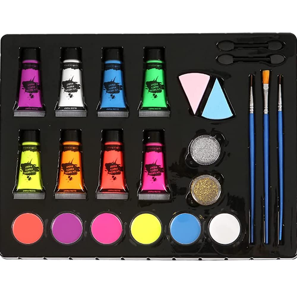 Goreem Professional Face Paint Kit Safe Face & Body Painting for