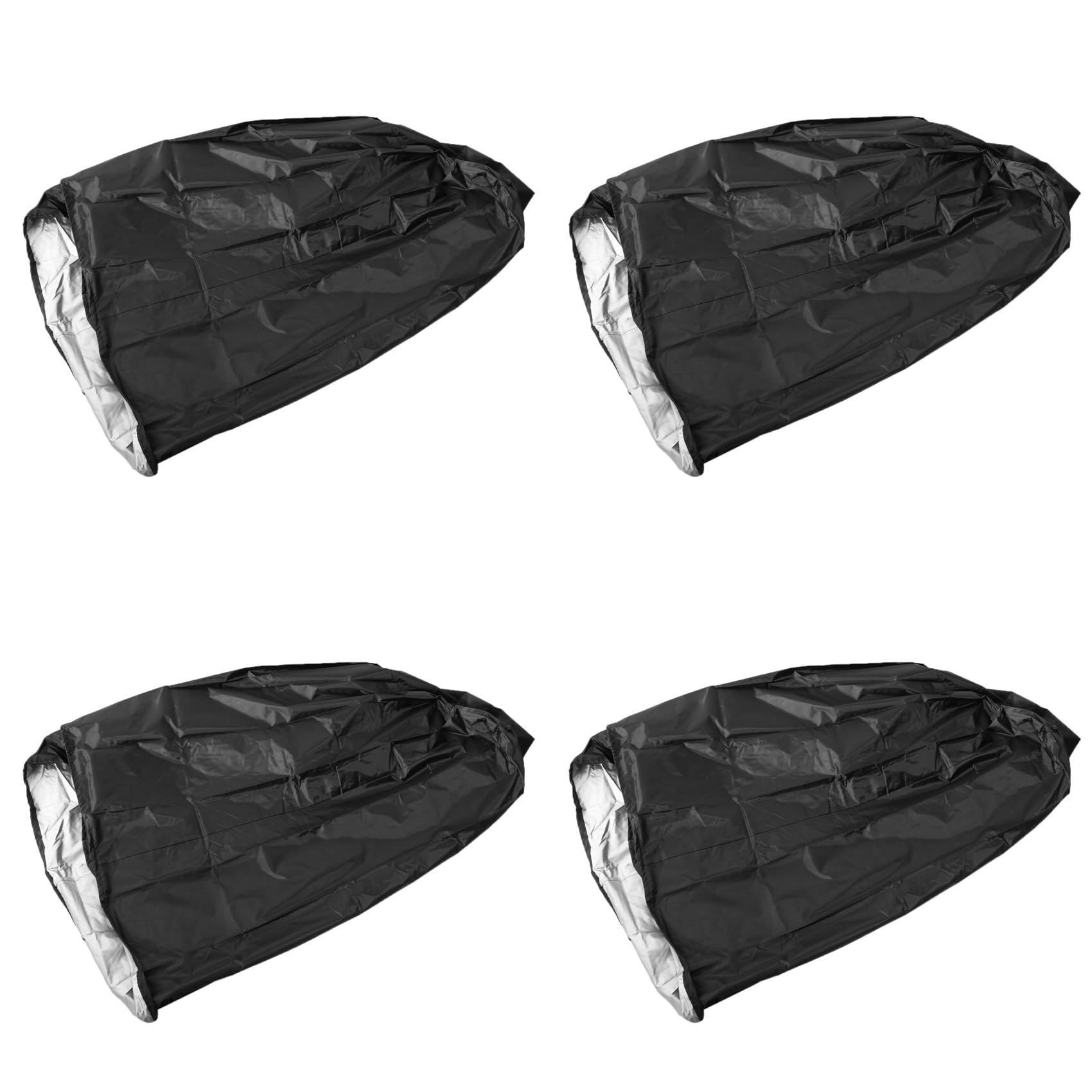 Hndhbfgrt 4X Waterproof Chair Cover Outdoor High Back Patio Stacking Furniture Protection