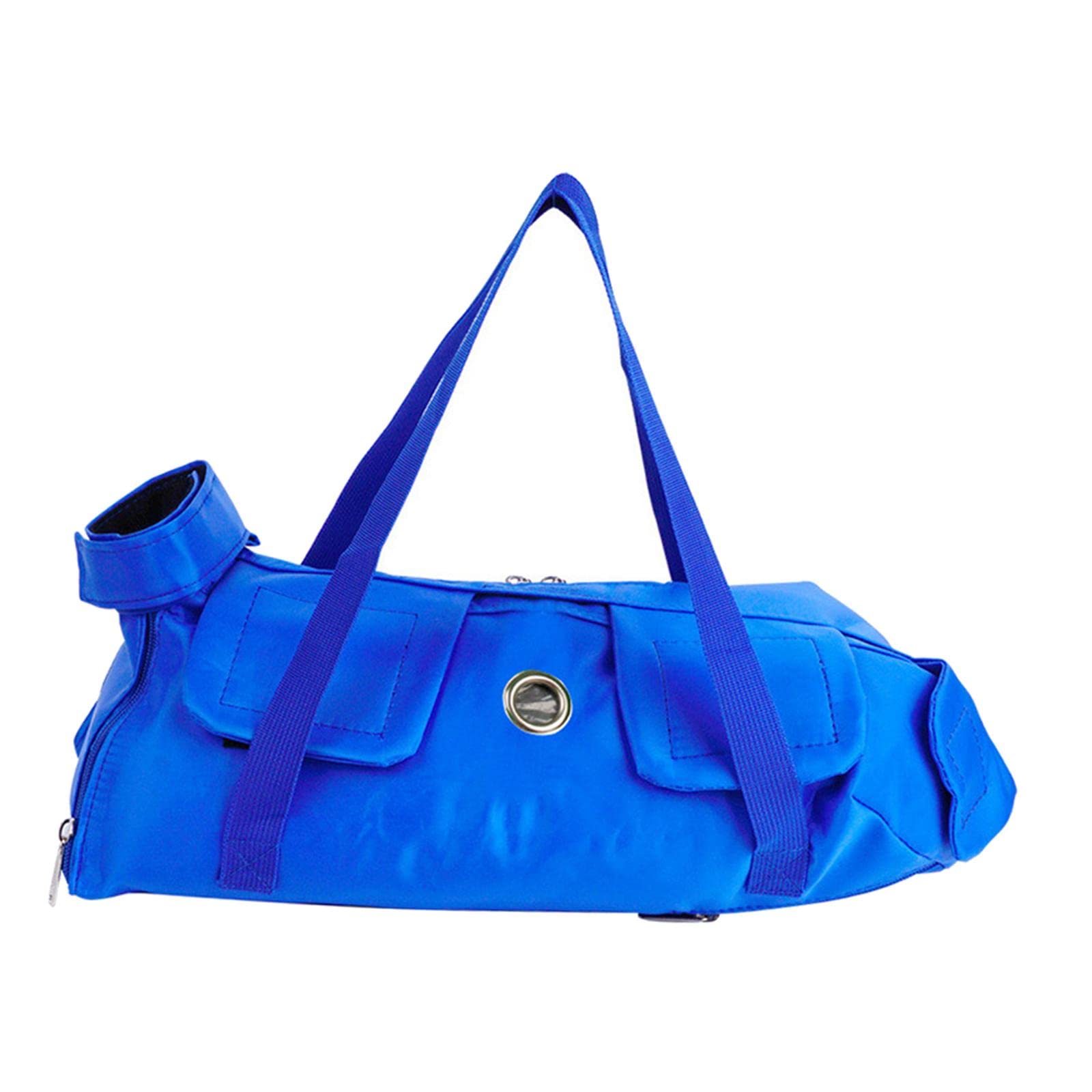 Qianly Cat Grooming Bag, Travel Bag, Portable Pet Bag, Cat Restraint Bag, Small, Medium, Large, Cat Claw Care, Blue, L