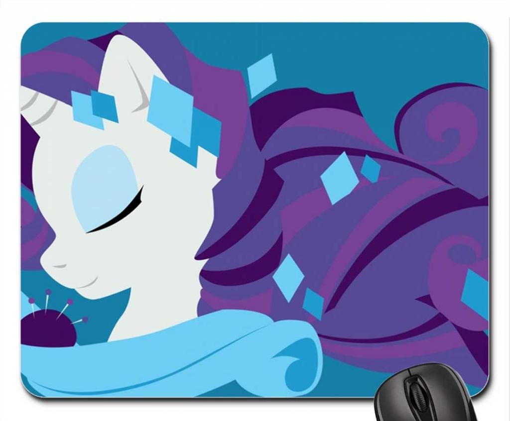My little Pony: Rarity Art Mouse Pad, Mousepad (10.2 x 8.3 x 0.12 inches)