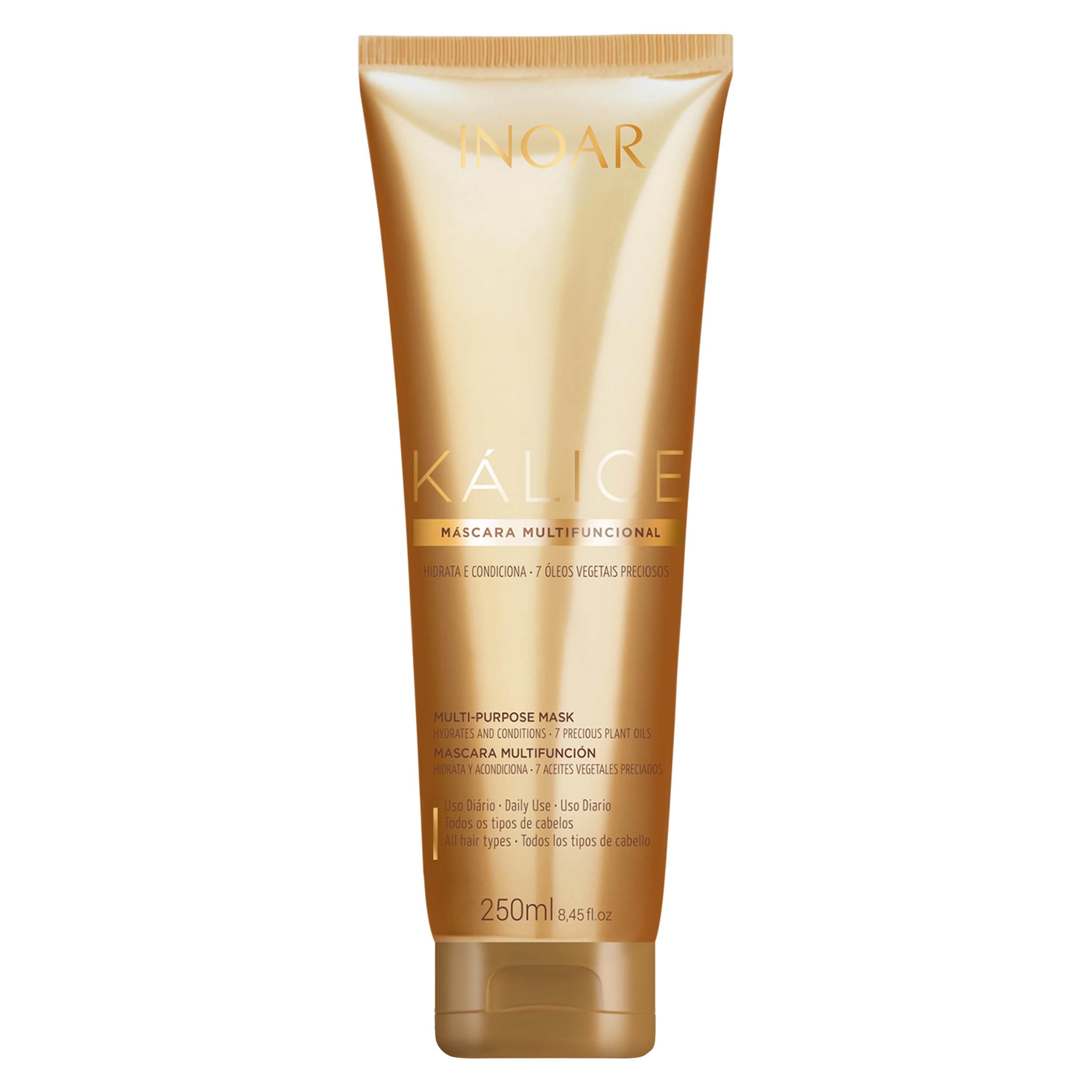 Kalice Multifunctional Hair Mask with Botanical Oil Blend for Deep Conditioning, 8.45 Fl Oz