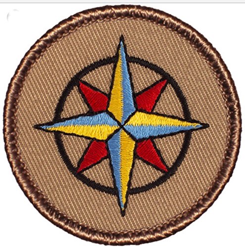 MAREL Patch Toppa Ricamo Termo Adesivo Cammino di San Francesco D'Asssisi cm cca 8