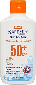 Safe Sea Anti-jellyfish Sting Protective Lotion for Kids - SPF50+ Jellyfish & Sea Lice Prevention Sunscreen Kids1pack