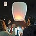 Chinese Lanterns to Release& in Memorial Events For 20 Pack White, Paper Lanterns Easy to Use, Chinese Paper Lanterns for Weddings Party Celebration Event and Festival.