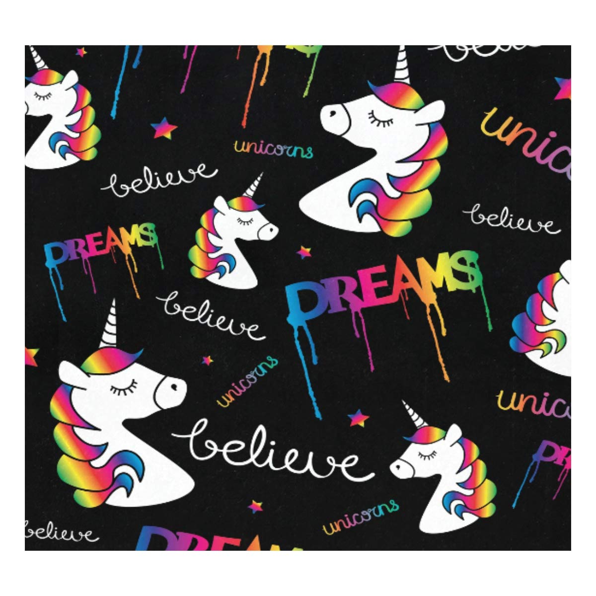 Taza de viaje aislada al vacío de acero inoxidable con doble pared a prueba de fugas, botella de taza mágica con diseño de unicornio personalizado impreso en piel auténtica, termo de 500 ml
