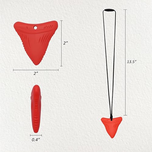 Miniatura 10 de Juguetes sensoriales para masticar para niños autistas niñas motor oral de silicona que ayuda a masticar para niños necesidades sensoriales reduce