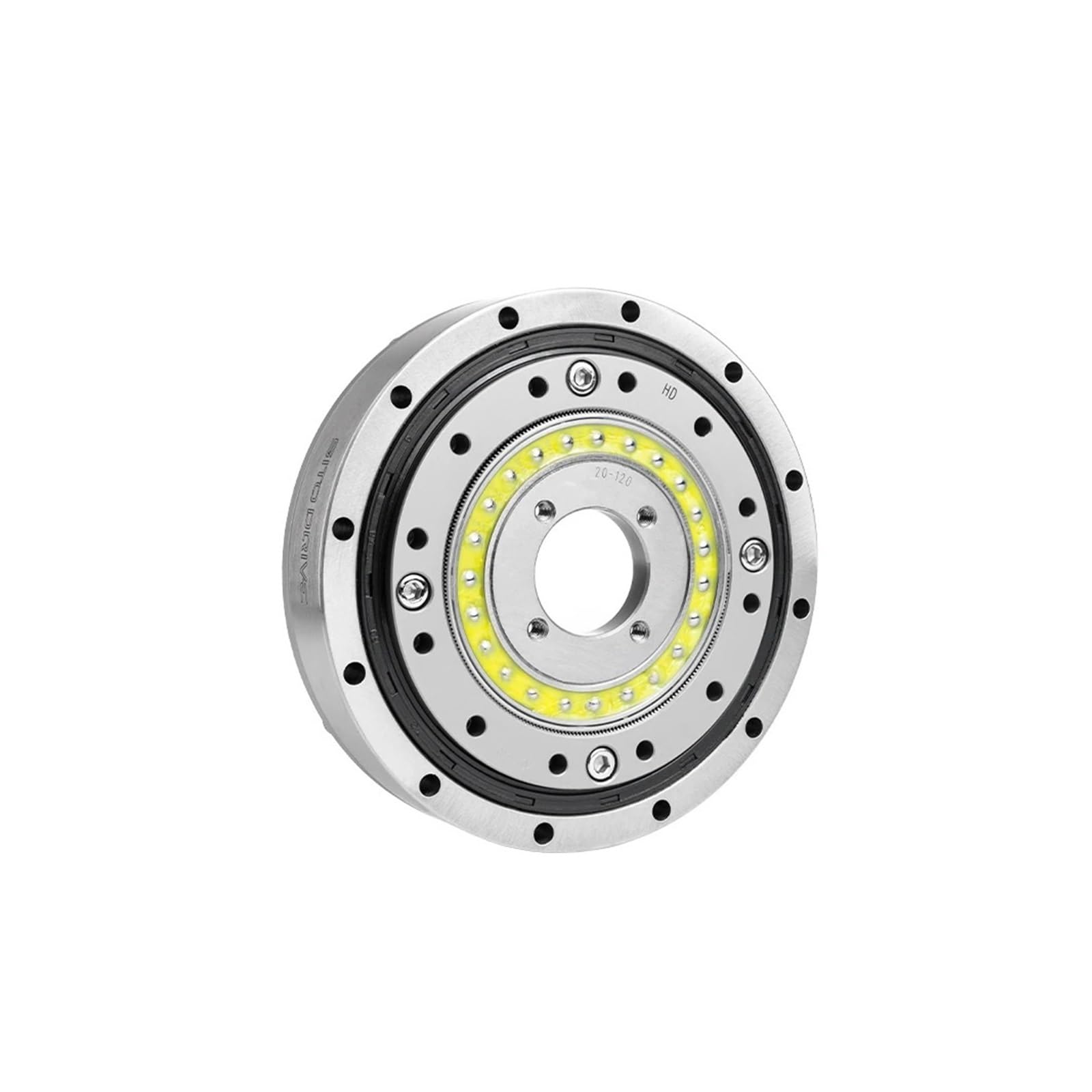HD20 90mm Harmonic Drive Hollow Flat High Torque Harmonic Reducer SHD-20 for Nema 34 86mm stepper motor reducer(120)