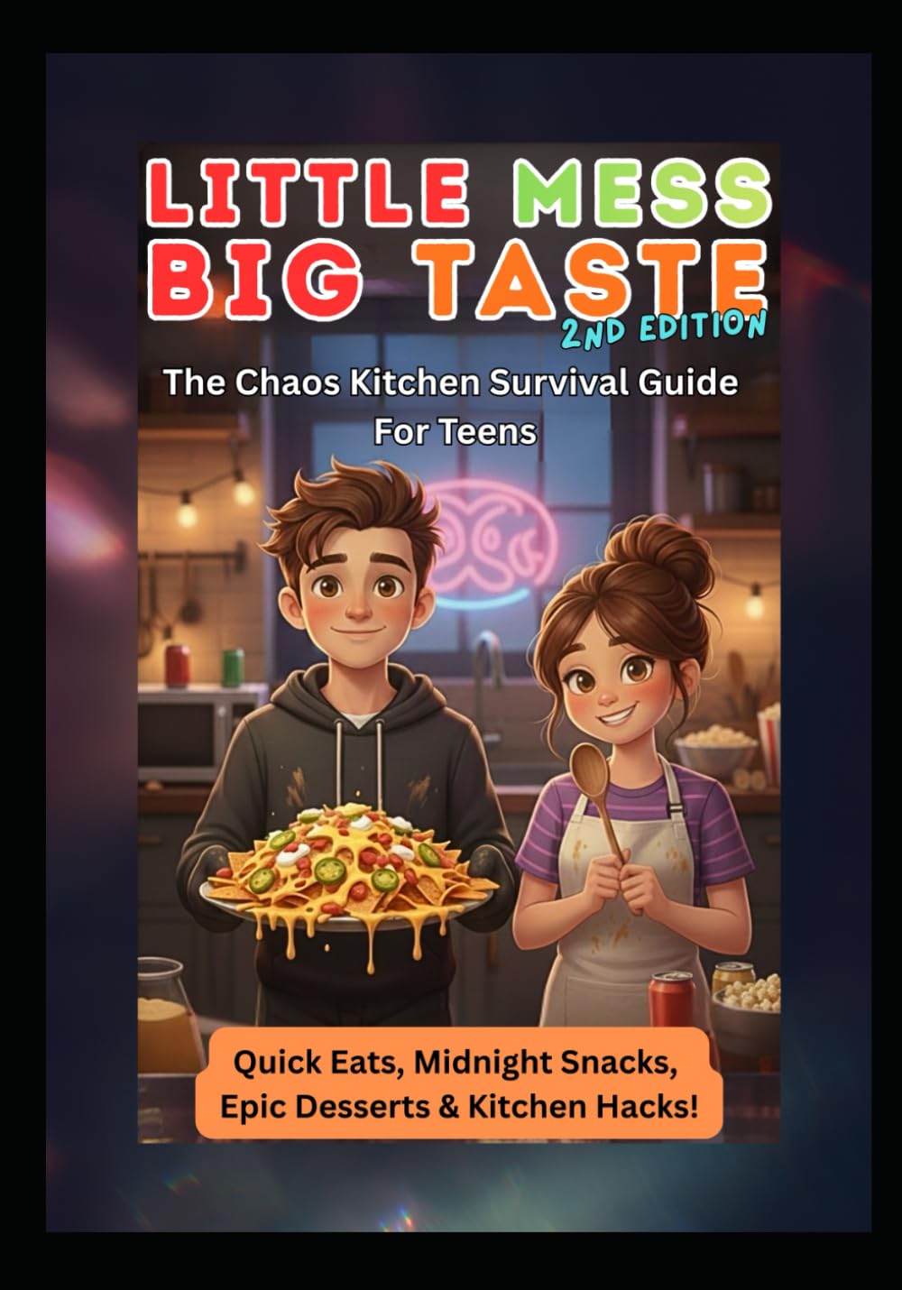 Little Mess Big Taste 2nd Edition: The Chaos Kitchen Survival Guide For Teens