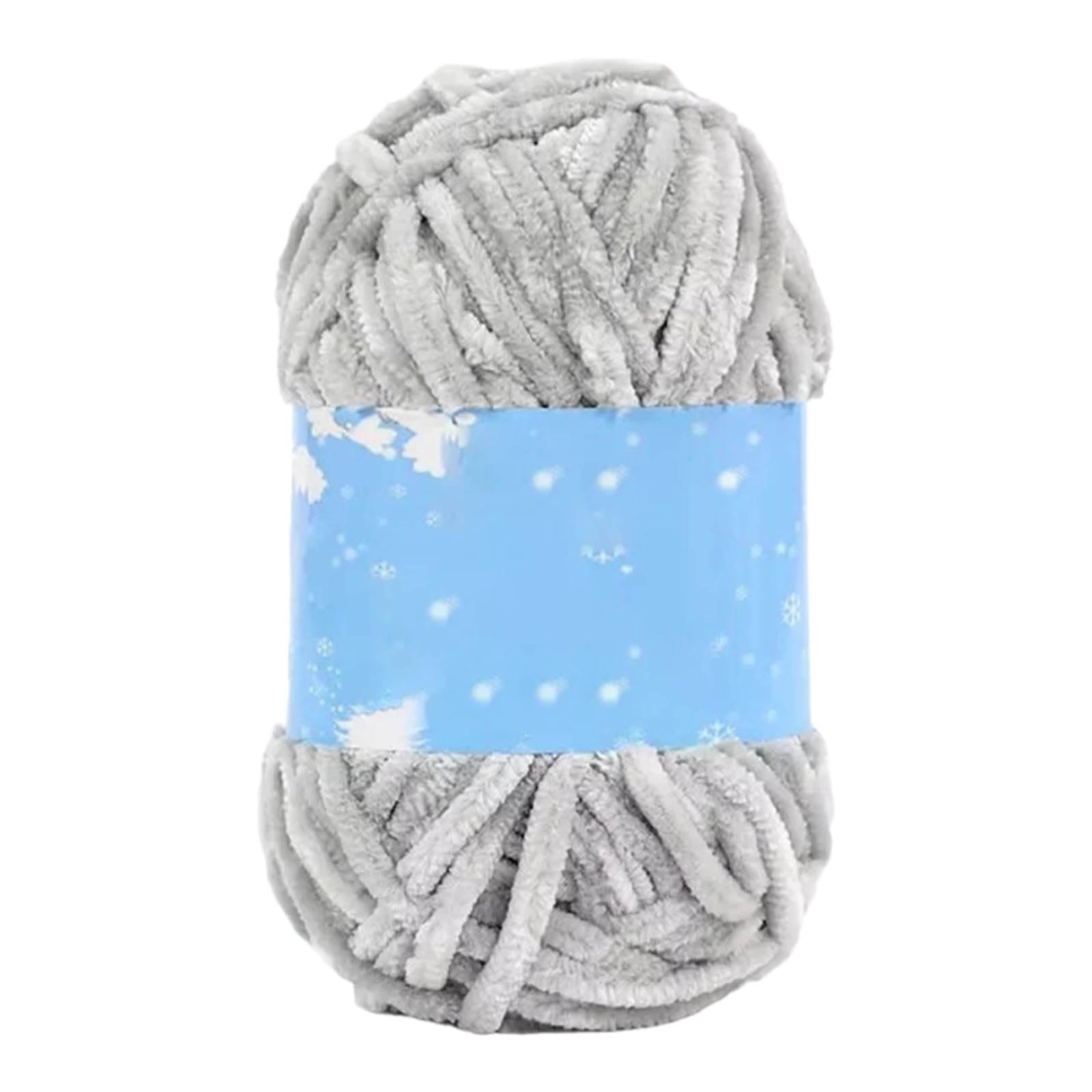 Tsophreniq 32 Light Gray Multicolor Knitting Yarn Crochet Yarn Soft Knitting Crocheting For Scarves Blankets Sweater Soft Crochet For Enthusiasts