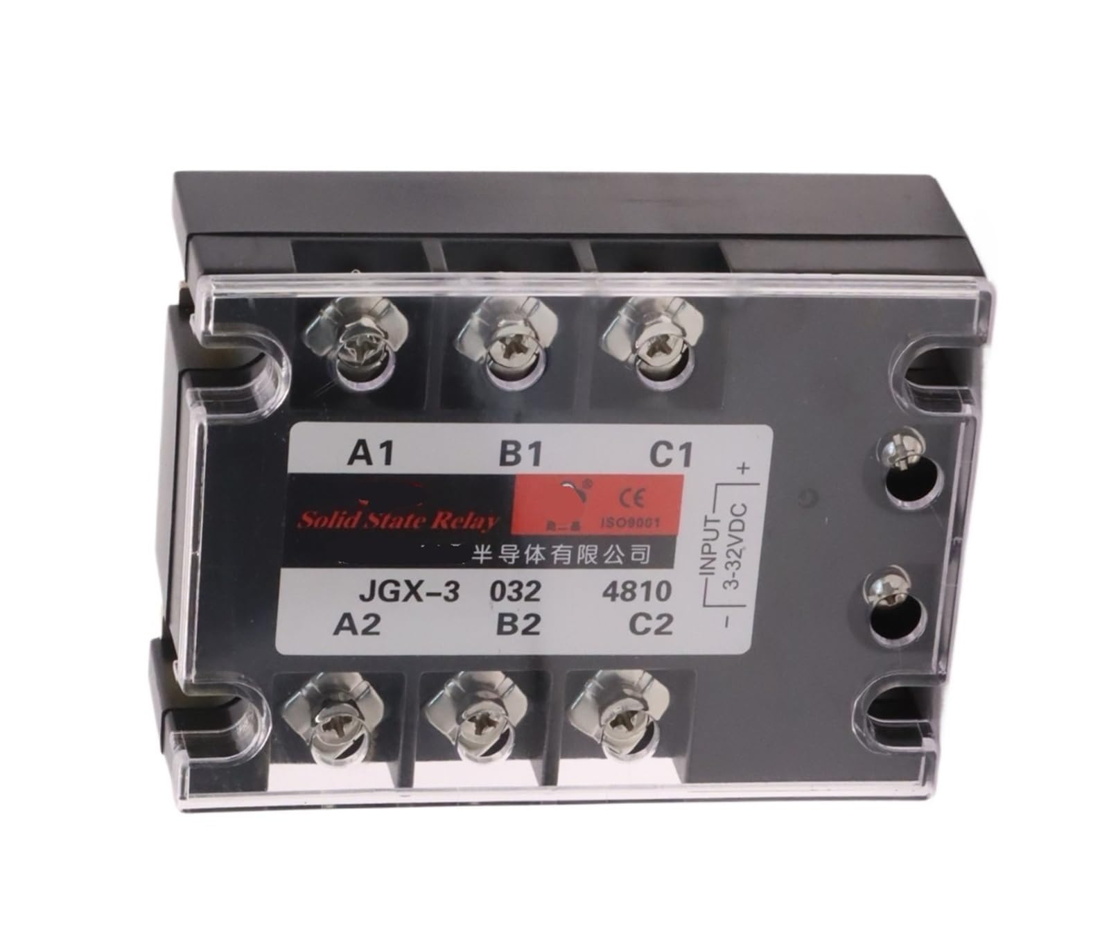 Relais statique JGX-3 triphasé 300A de tension de commande 032 direct 48300 - 2