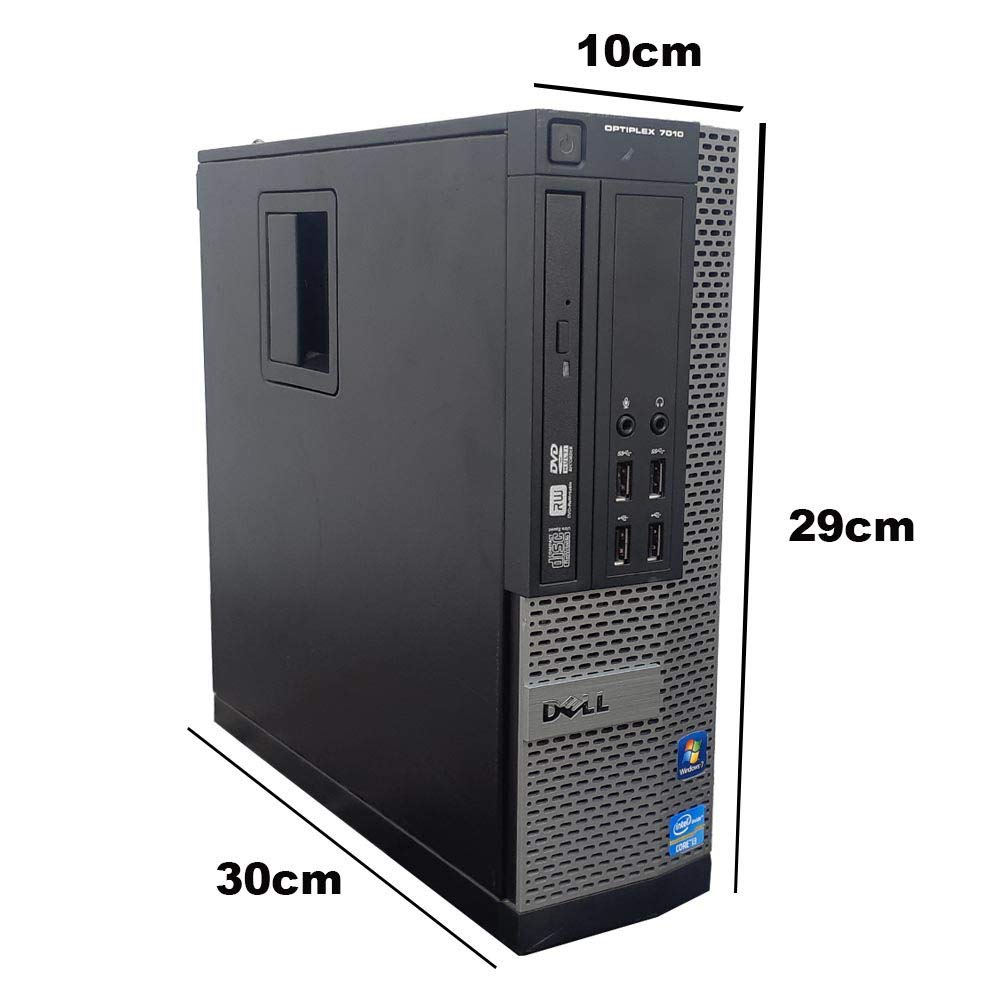 Cpu Dell Optiplex 7010 Sff I3 3ª Geração 8gb Hd 500Gb Dvd-R Wi-fi