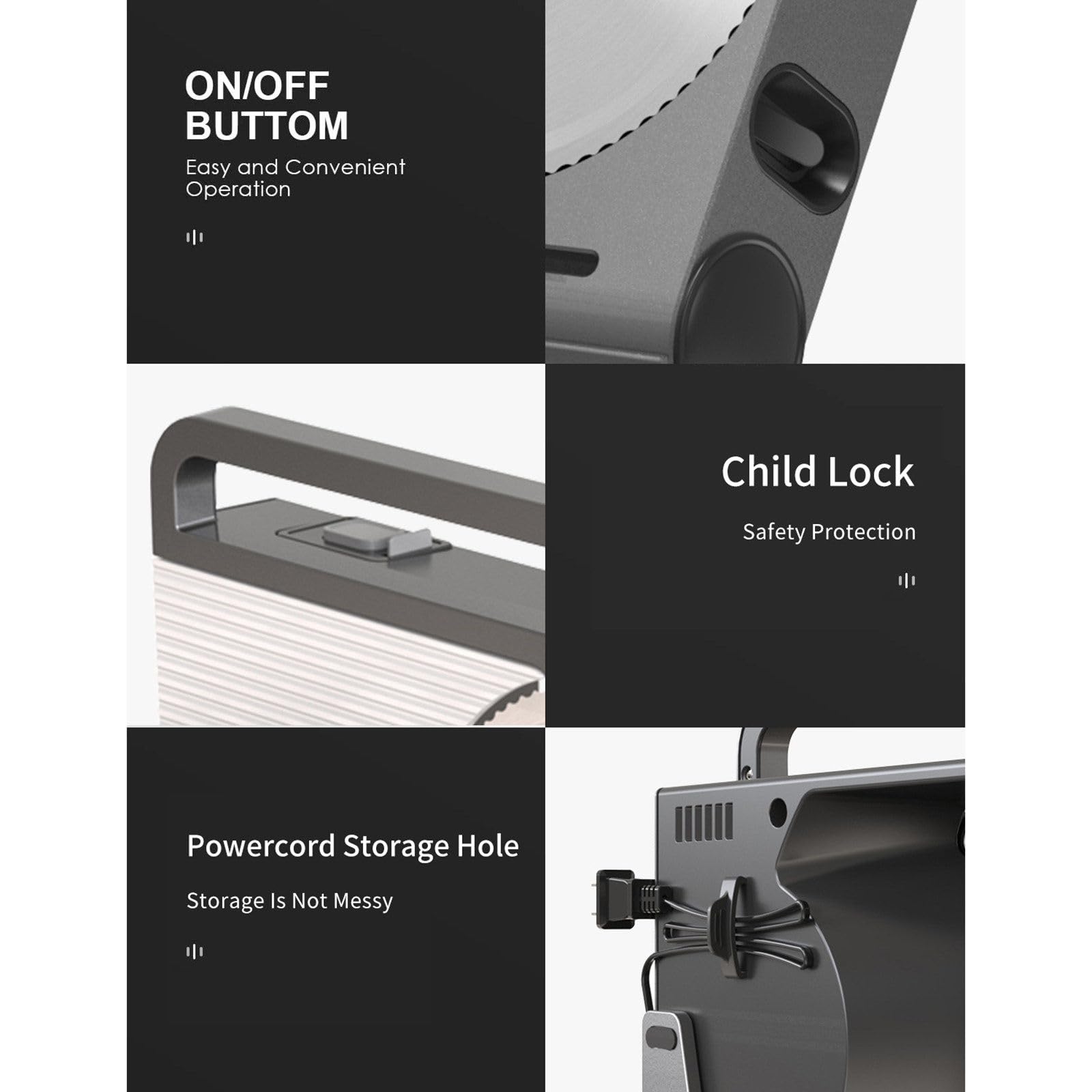 Affettatrice pieghevole in acciaio inox, spessore regolabile da 1 a 15 mm, protezione di sicurezza per bambini, adatta per carne, pane, pancetta e formaggio