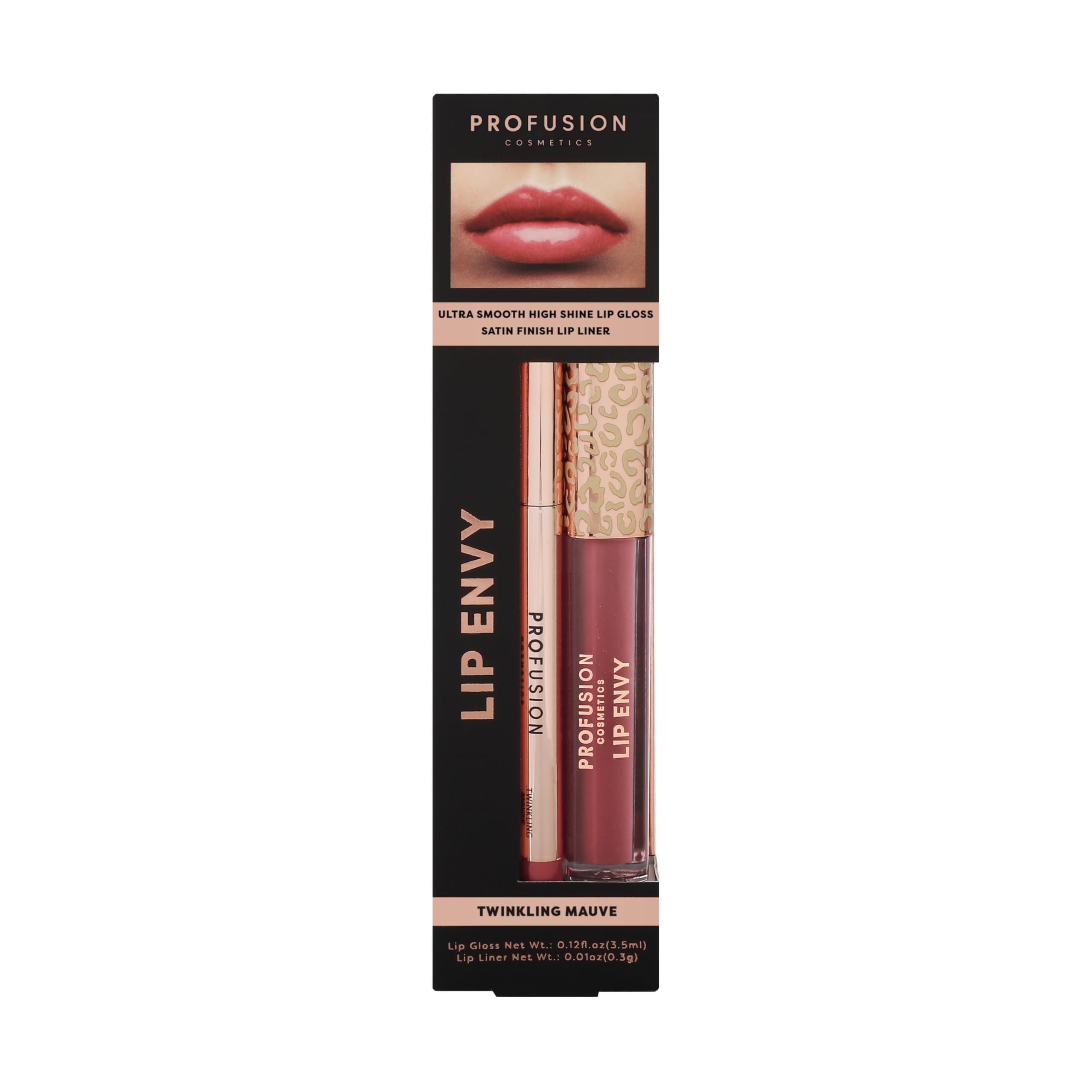 Profusion Cosmetics Lip Envy and Twinkling Mauve