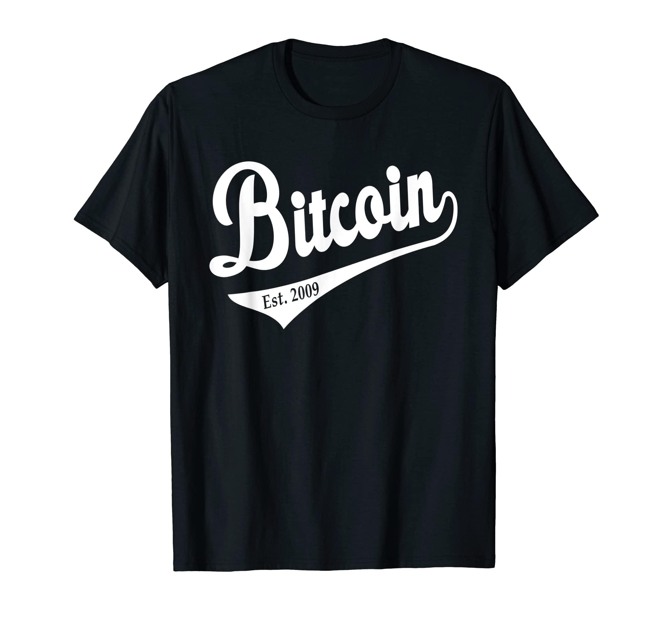 Bitcoin est. 2009 digital cryptocurrency crypto trader White T-Shirt