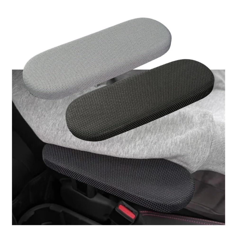 Protección salpicadero Solar Almohadilla para Reposabrazos Coche Protector Brazo para Consola Central Accesorios Interiores Resistentes A Arañazos Color Negro Gris para E SE J01