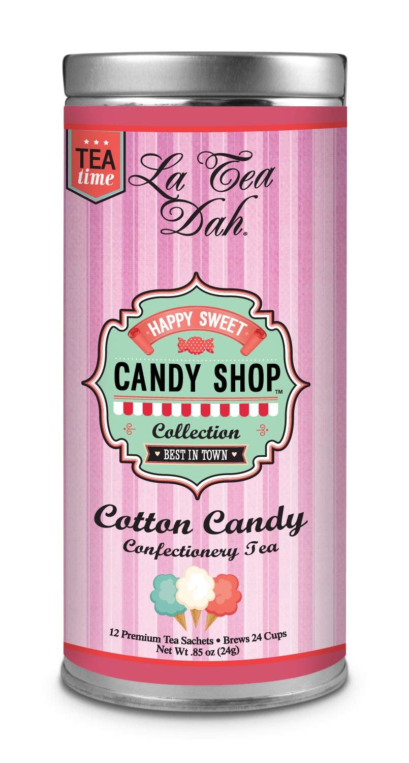 Cotton Candy Tea by La Tea Dah Lightly Caffeinated Oolong Tea Flavored with