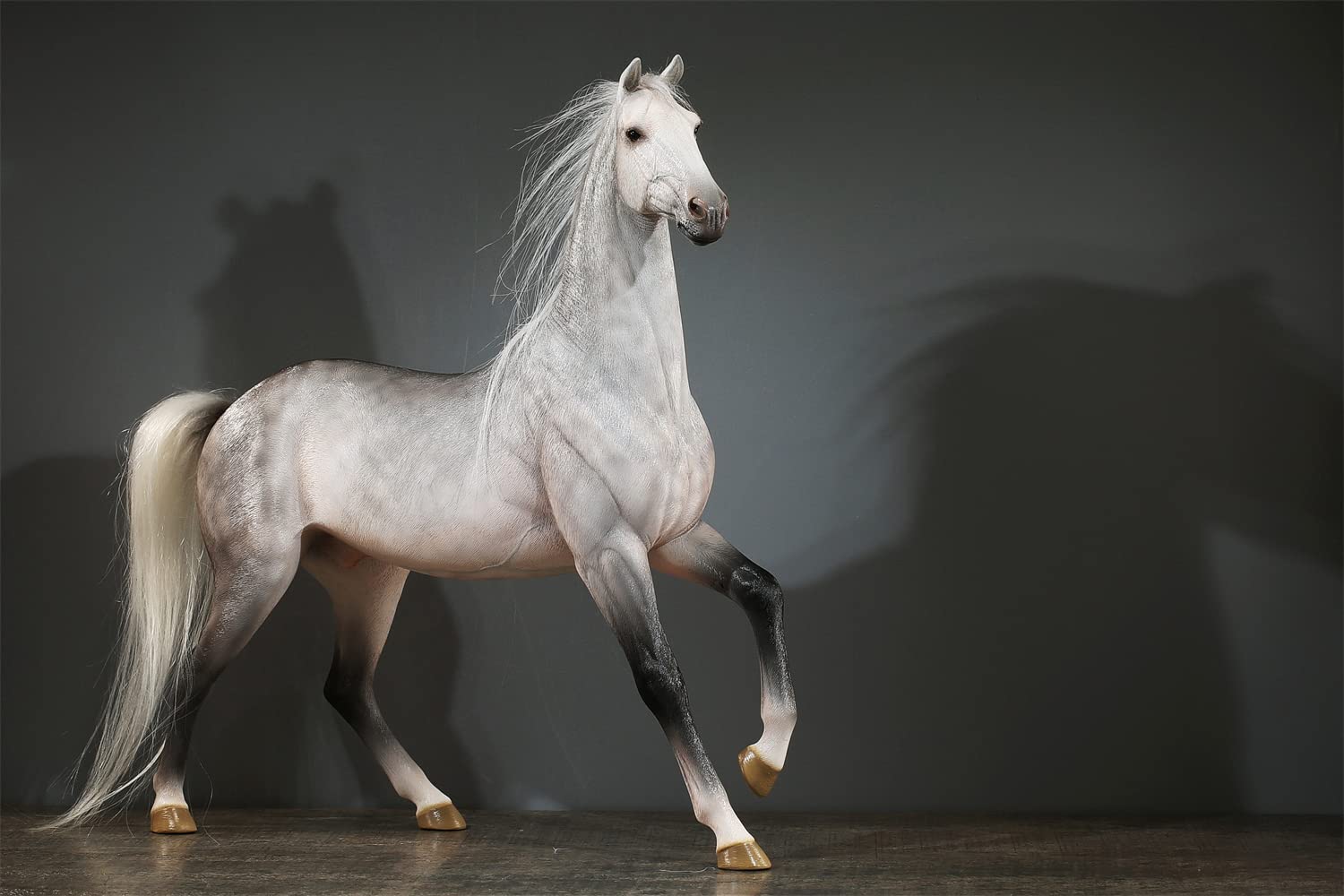 Amazon | MR.Z 1/6 サイズ ホース アハルテケ 汗血馬 動物