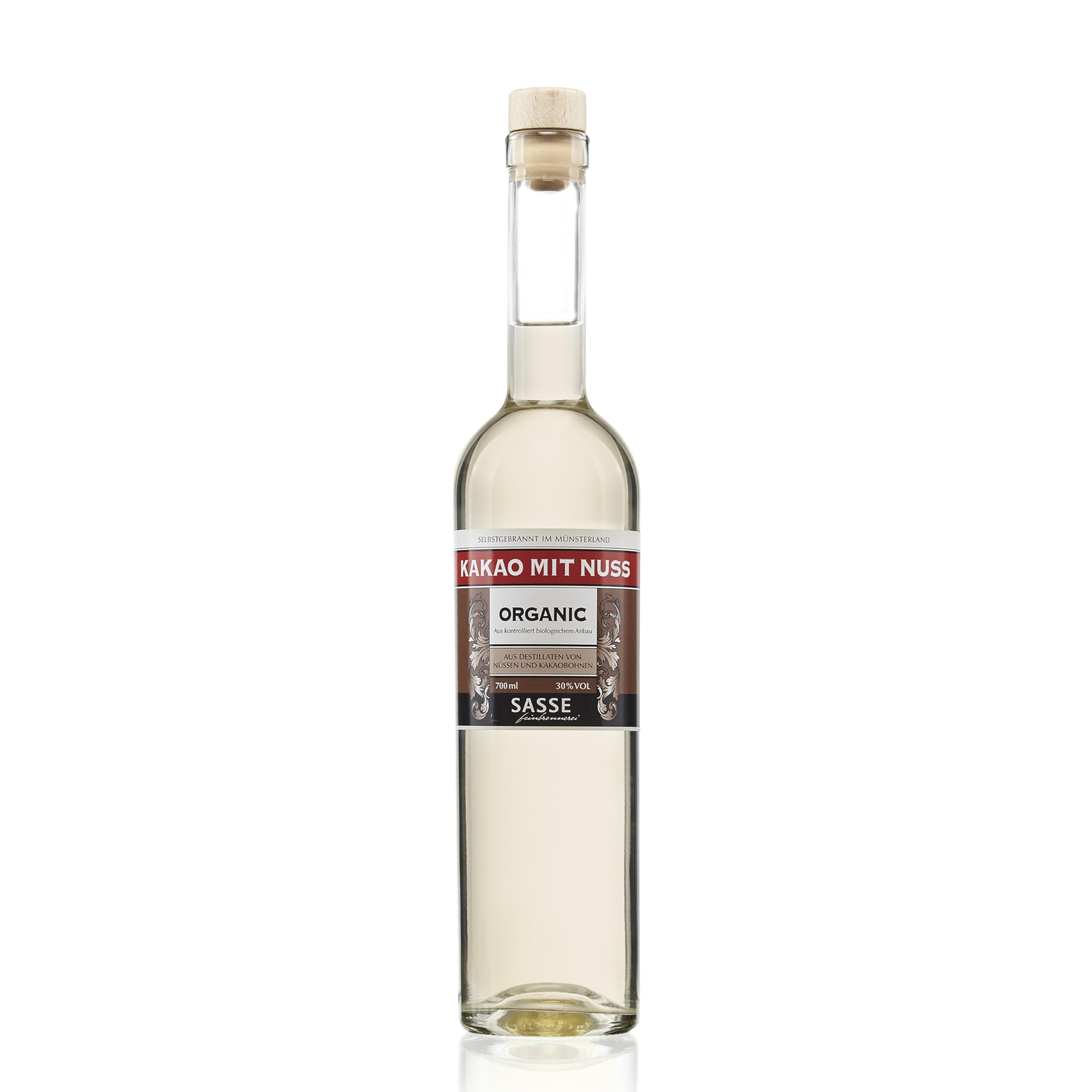 Kakao mit Nuss Likör 30% 0,7 ltr. Ein intensives Geschmackserlebnis