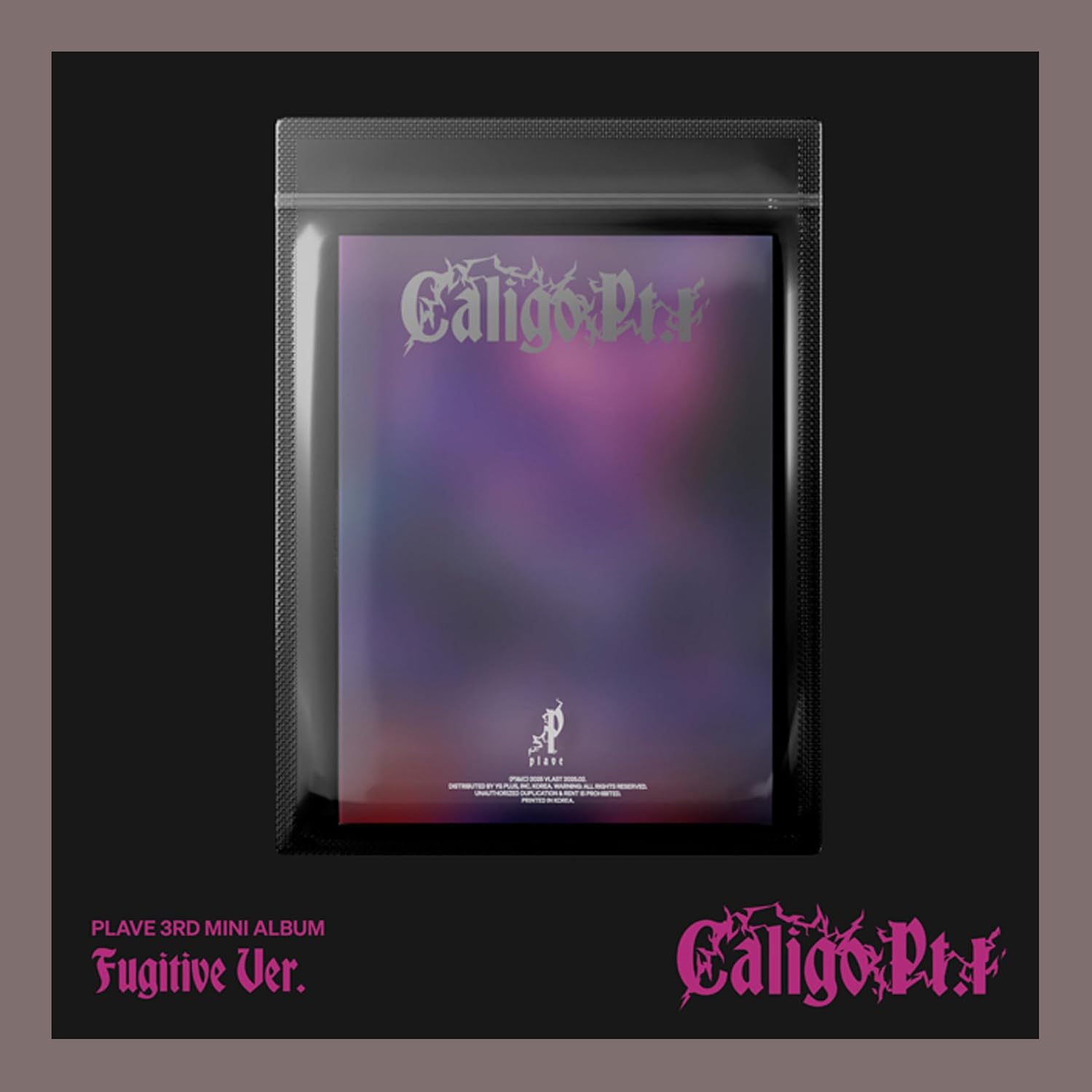 PLAVE 3rd Mini Album Caligo Pt1 (VANGUARD Ver- Hamin Ver)