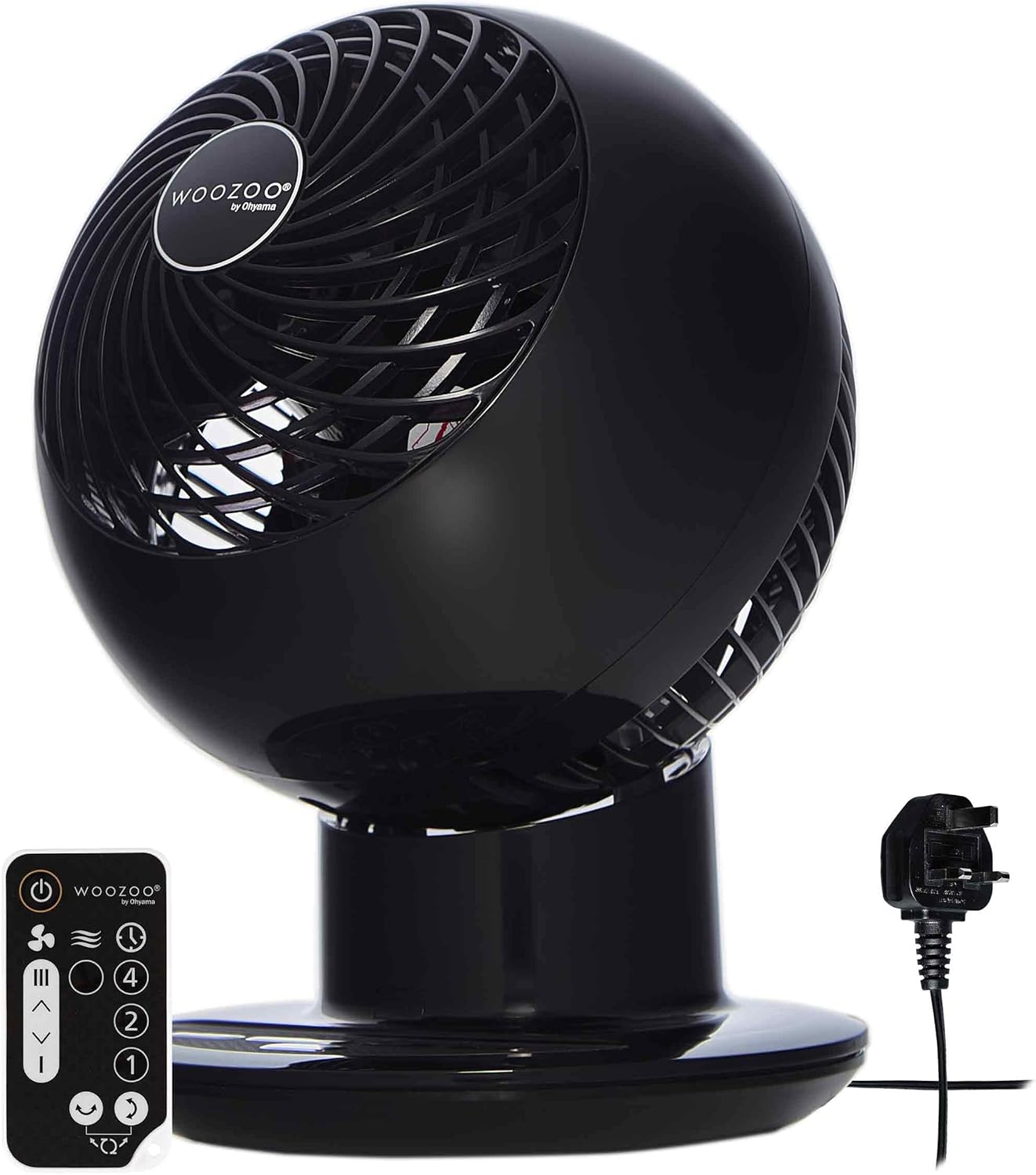 Iris Ohyama, Silent, Oscillating and UltraPower Fan With Remote