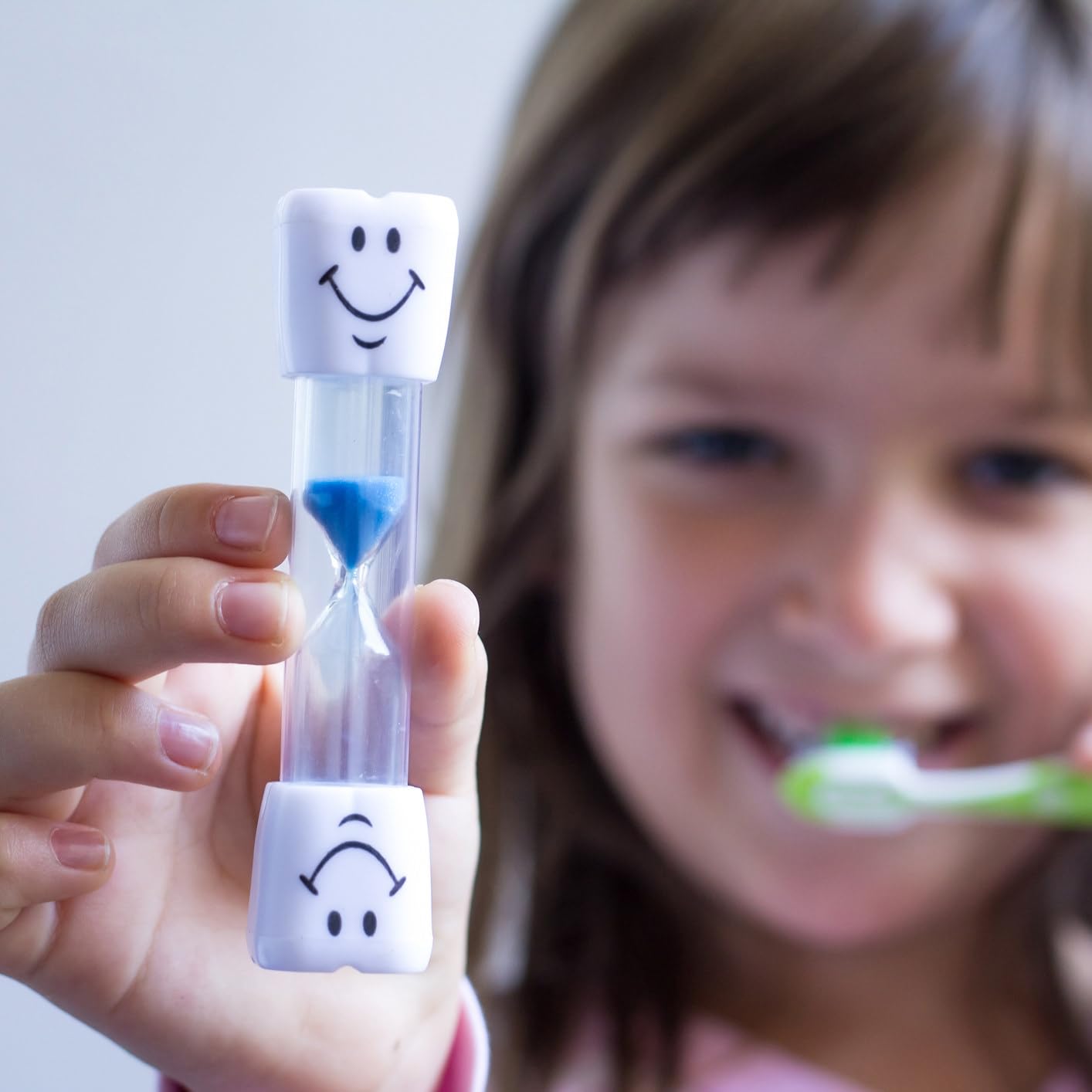 GXGM Timer Clessidra per Bambini - Conto alla Rovescia 3 Minuti per Lavarsi i Denti, Giochi, Cucinare, Ufficio - 2 Pezzi