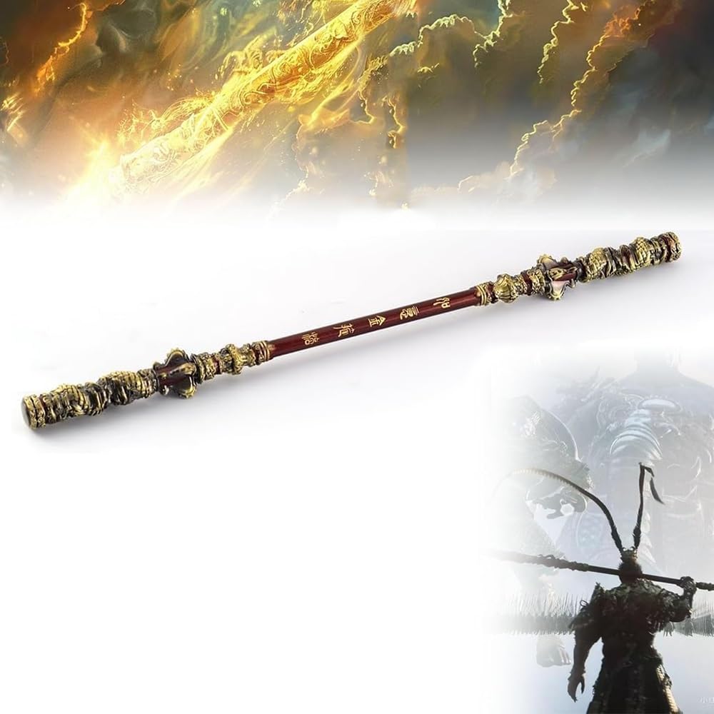 Amazon.com: CXNZRLVY Black Myth Staff, 1:1 Reduction Ruyi Jingu