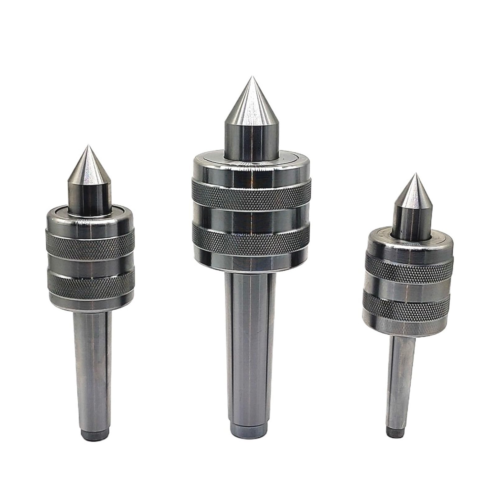 Mqfbnnp Mt1-A Lathe Live Center Precision Live Center Morse Triple Bearing Lathe Centering Tool(Mt1-A)