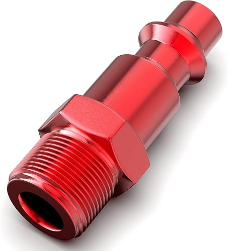 Vista 82 de GASHER 10PCS 1/2-Inch NPT hembra Industrial Air Tool Fitting, 1/2 pulgada de alto flujo neumáticos presión máxima de trabajo 300PSI