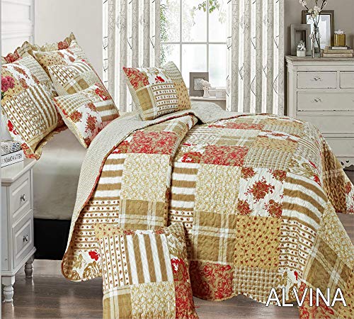 THL, set copriletto Alvina in stile patchwork con