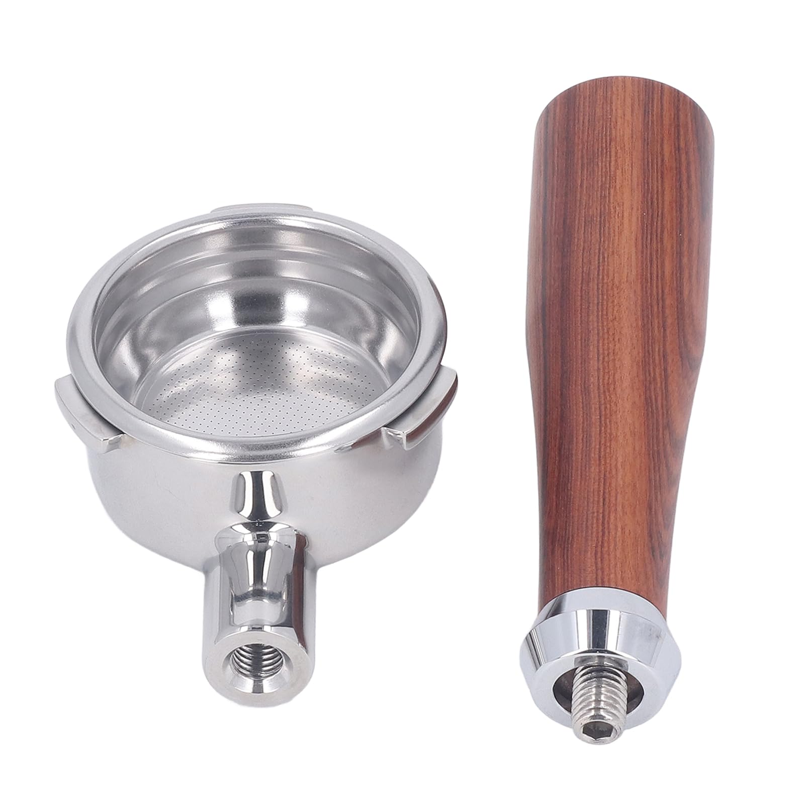 Porte-filtre 58mm sans fond E Classique en bois de rose