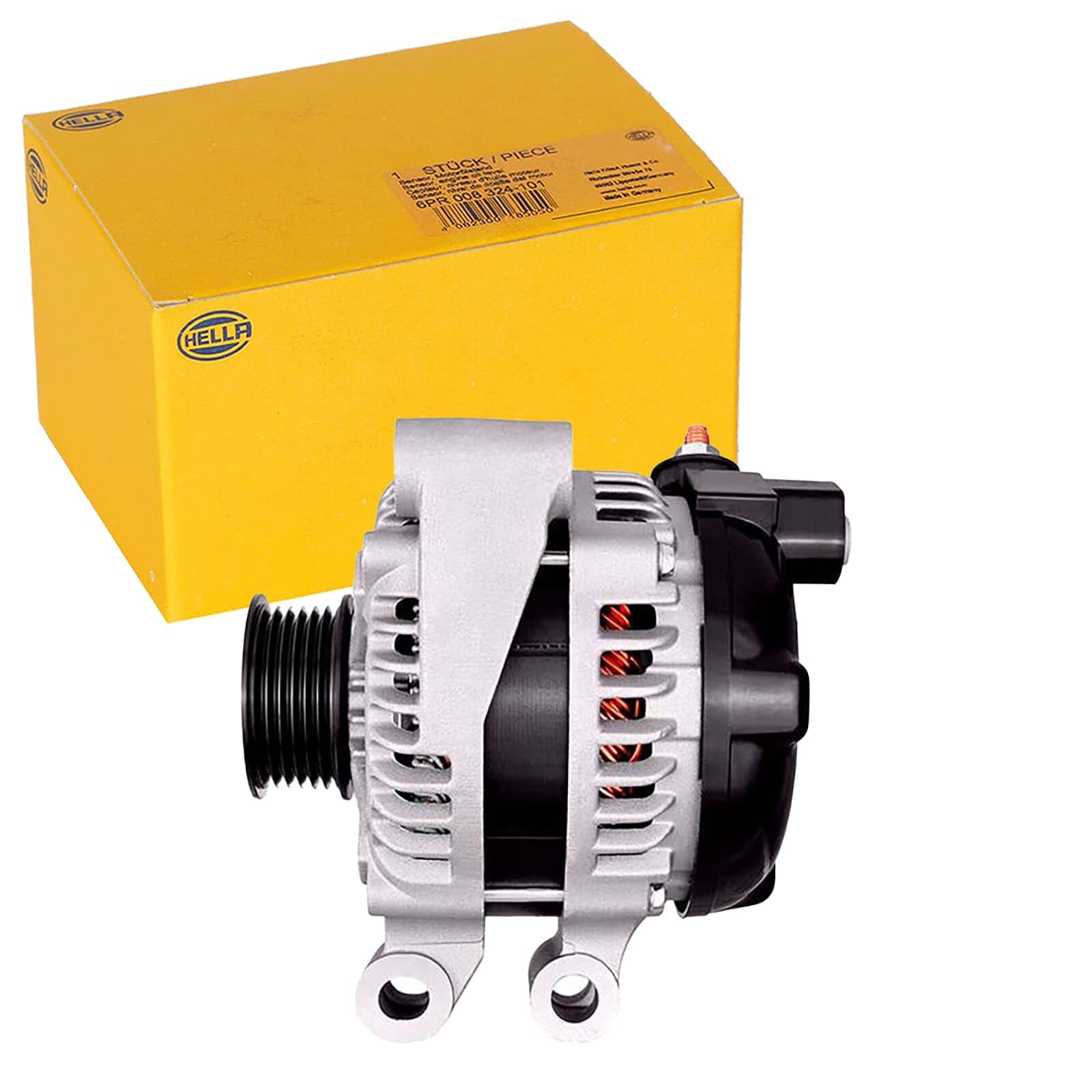 HELLA 8EL 015 637-341 Alternator - 14V - 150A - for e.g. Jaguar XF